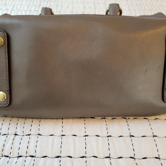 Coach Ashley Metallic Leather Satchel Bag - Picture 7 of 11